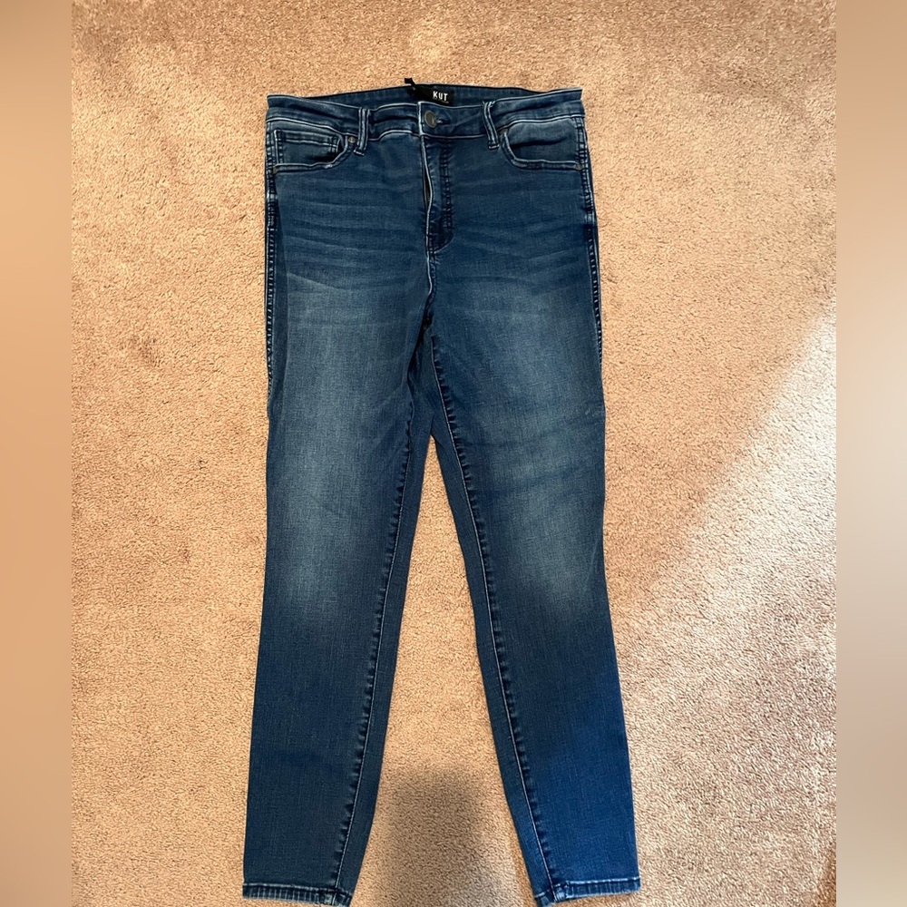 Kut from the Kloth Dark Blue Skinny Jeans